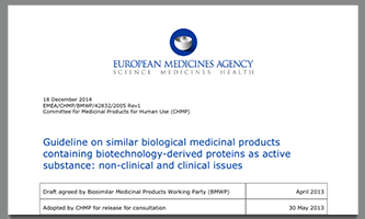 EMA Guideline on the investigation of bioequivalence, CPMP/EWP/QWP/1401/98, August 2010