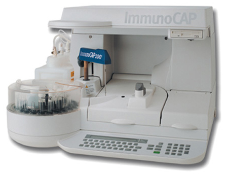 immunocap platform analytical device