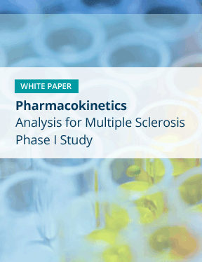 pharmacokinetics analysis for ms study