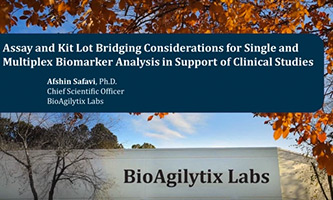 Webinar: Assay and Kit Lot Considerations for Single and Multiplex Biomarker Analysis