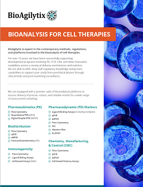 bioanalysis for car-t cell therapy