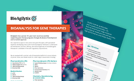 BioAgilytix social gene sell sheet