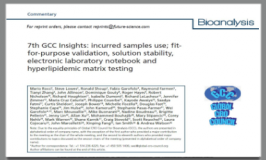 7th GCC Insights: Incurred Samples Use