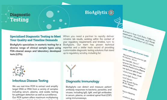 BioAgilytix Diagnostics