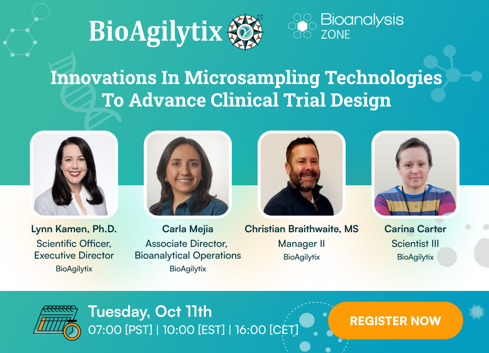 Innovations In Microsampling Technologies To Advance Clinical Trial Design