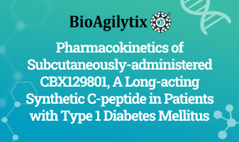 Pharmacokinetics of Subcutaneously-administered CBX129801, A Long-acting Synthetic C-peptide in Patients with Type 1 Diabetes Mellitus