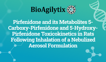 Pirfenidone and its Metabolites 5-Carboxy-Pirfenidone and 5-Hydroxy-Pirfenidone Toxicokinetics in Rats Following Inhalation of a Nebulized Aerosol Formulation