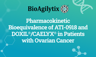 Pharmacokinetic Bioequivalence of ATI-0918 and DOXIL®/CAELYX® in Patients with Ovarian Cancer
