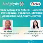 BioAgilytix banner potency assays for ATMPs - Conception, development, validation, matrixed approaches and assay lifecycle