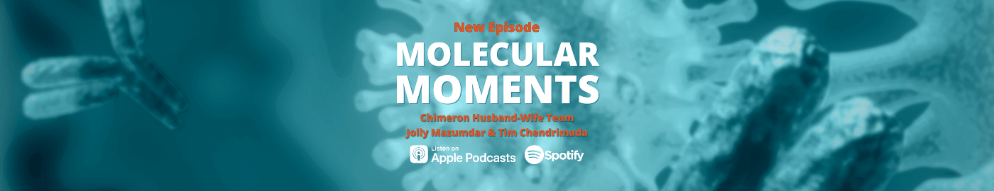 jolly mazumdar and tim chendrimada molecular moments podcast episode