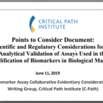 critical path institute points to consider document
