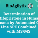 BioAgilytix determination of mifepristone in human plasma by automated online spe combined with ms/ms
