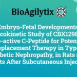 BioAgilytix embryo-fetal developmental toxicokinetic study of cbx129801