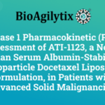 BioAgilytix phase 1 pharmacokinetic assesment of ati-1123