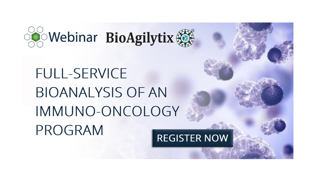 webinar by BioAgilytix for full service bioanalysis of an immuno-oncology program