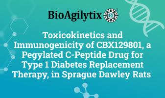 BioAgilytix toxicokinetics andimmunogenicity of cbx129801