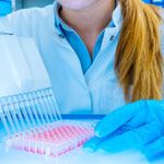 multi filler device with pink liquid