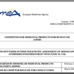 european medicine agency for the committee of medical products for human use