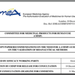 european medicine agency committee for medical products for human use
