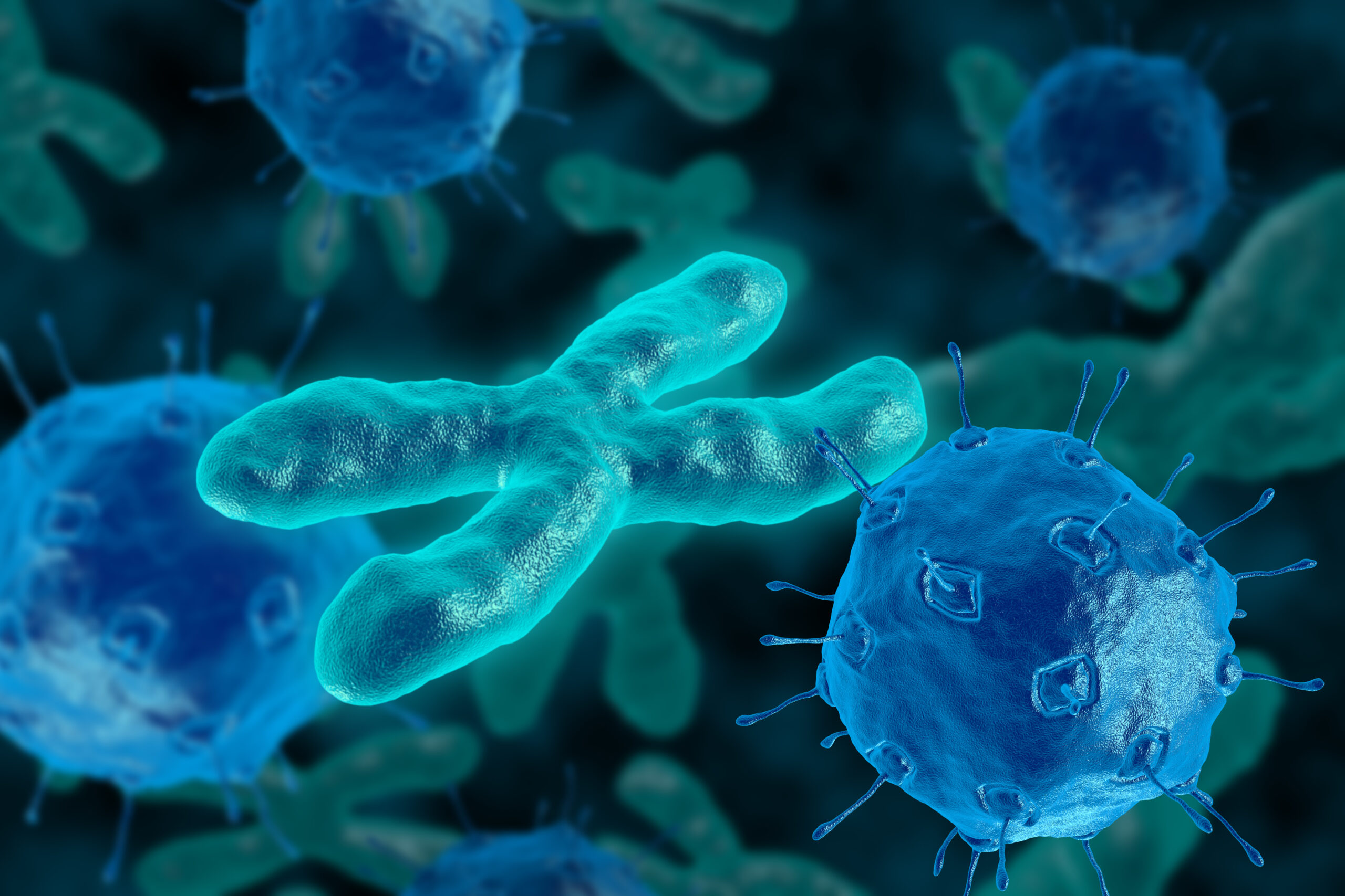 bacteria invade chromosome