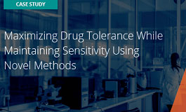 Case Study maximizing drug tolerance while maintaining sensitivity using novel methods