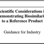 scientific considerations in demonstrating biosimilarity to reference product