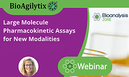 BioAgilytix banner large molecule pharmacokinetic assays for new modalities