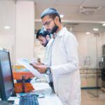 scientists in lab