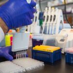 A scientist applying a novel approach to minimize false positive ADA assay results