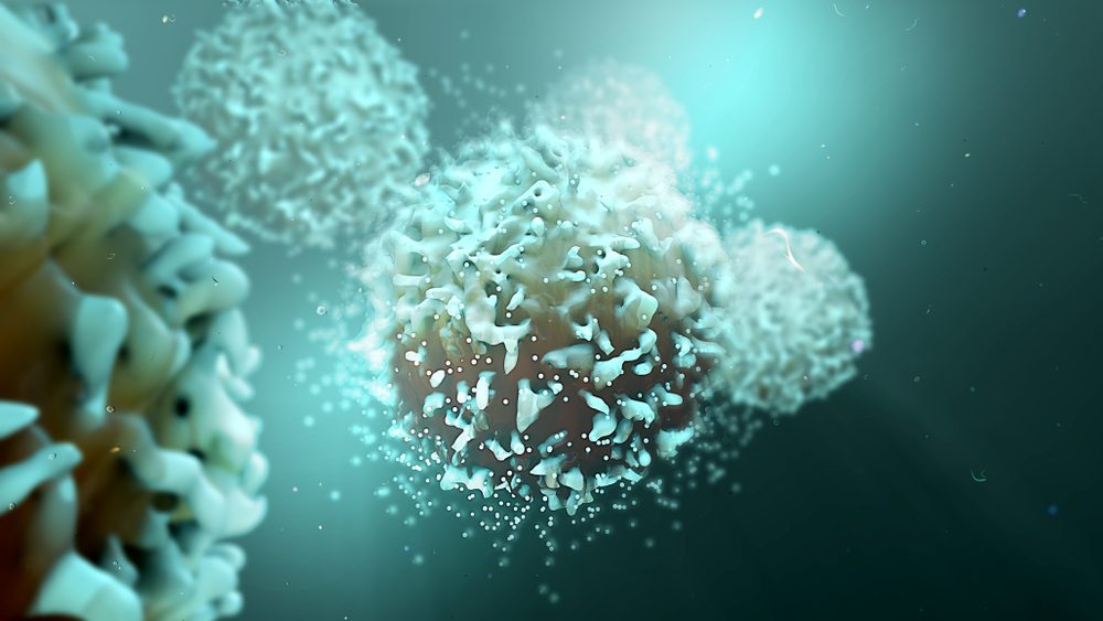 cancer cells 3d illustration